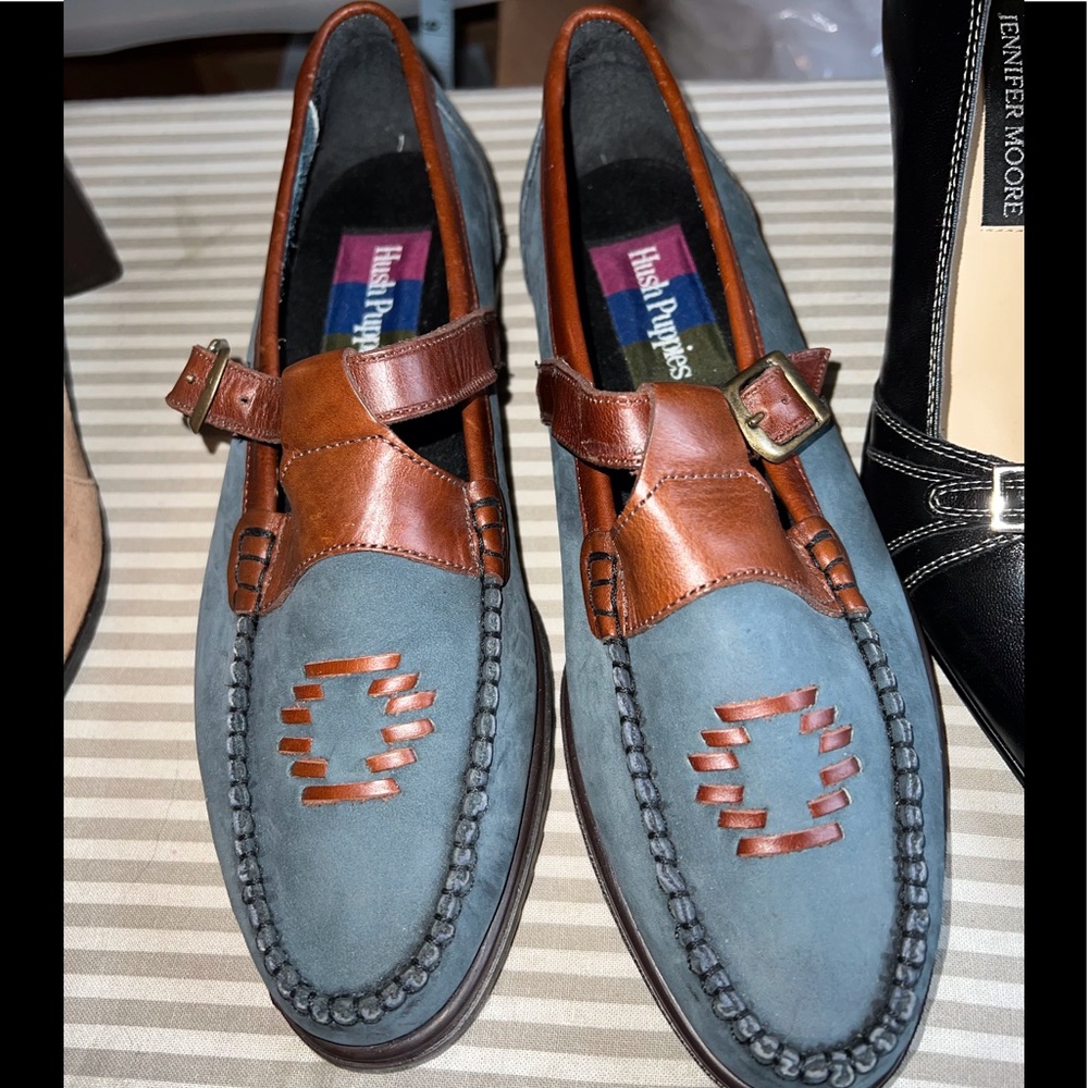 Stylist Leather Hush Puppies